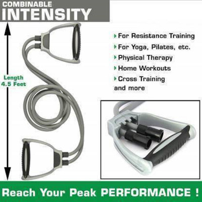 domnikyas Pull Rope Rope Rubber Bands for Fitness Exercise XR11 Resistance Tube(Multicolor) Resistance Tube(Multicolor)