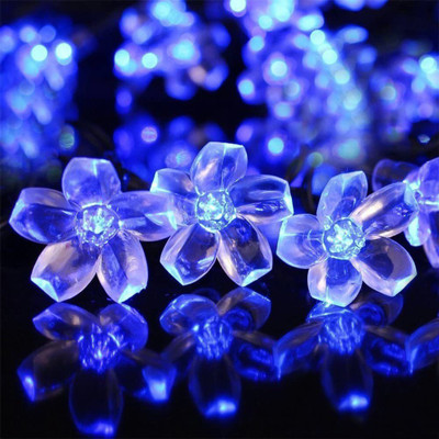 Infiprises 16 LEDs 3 m Blue Steady Flower Rice Lights(Pack of 1)
