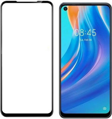 NSTAR Edge To Edge Tempered Glass for Tecno Spark 7 Pro(Pack of 1)