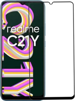 Ten To 11 Edge To Edge Tempered Glass for Realme C25Y(Pack of 1)