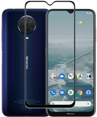 INFINITYWORLD Edge To Edge Tempered Glass for Nokia G20(Pack of 1)