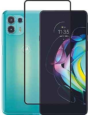 Colorcase Tempered Glass Guard for Motorola Moto Edge 20 Fusion(Pack of 1)