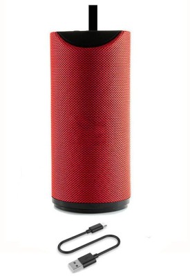 pinaaki TG-113 Thunder Beat Sound High Definition Bass Splashproof Portavle Speaker in Built FM,USB,TF,Aux Line Supported Fully Combability Mobile/Laptop/Computer/Tablet 10 W Bluetooth Speaker(Red, 4.2 Channel)