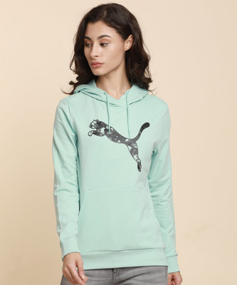 puma turquoise hoodie