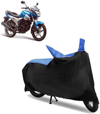 ABS AUTO TREND Two Wheeler Cover for Yamaha(SZ-RR, Blue, Black)