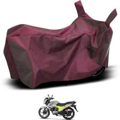 GOSHIV-car and bike accessories Waterproof Two Wheeler Cover for Hero(Glamour FI, Maroon)
