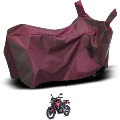 GOSHIV-car and bike accessories Waterproof Two Wheeler Cover for Bajaj(Pulsar 200 NS DTS-i, Maroon)