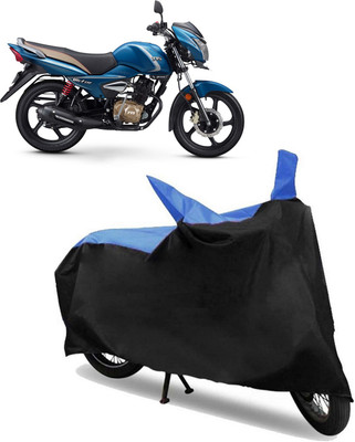 ABS AUTO TREND Two Wheeler Cover for TVS(Victor, Blue, Black)