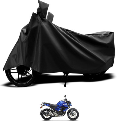 GOSHIV-car and bike accessories Two Wheeler Cover for Yamaha(FZ S V3.0 FI, Black)