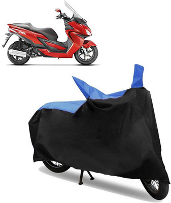ROYAL AUTO MART Two Wheeler Cover for Hero(XF3R, Black, Blue)