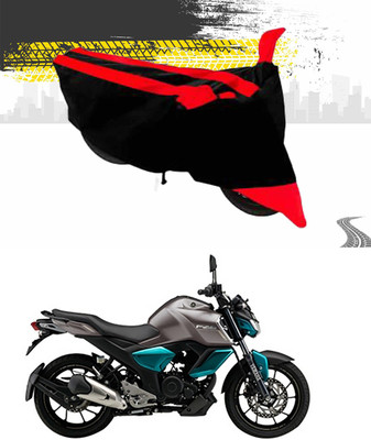 THE REAL ARV Two Wheeler Cover for Yamaha(FZ-S, Red, Black)