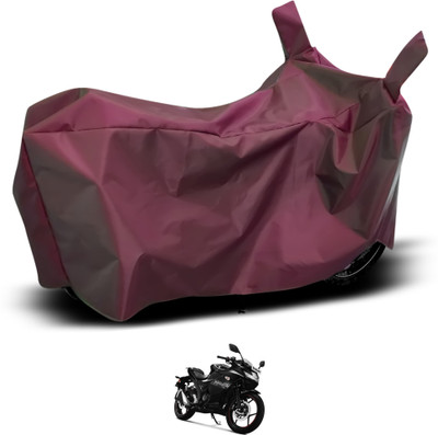 GOSHIV-car and bike accessories Waterproof Two Wheeler Cover for Suzuki(Gixxer SF, Maroon)