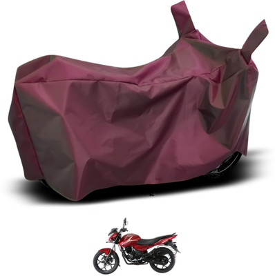GOSHIV-car and bike accessories Waterproof Two Wheeler Cover for Bajaj(Discover 150 s, Maroon)