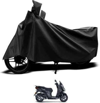 GOSHIV-car and bike accessories Two Wheeler Cover for Aprilia(Black)