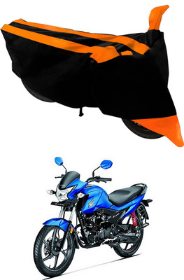 THE REAL ARV Two Wheeler Cover for Honda(Livo, Orange, Black)