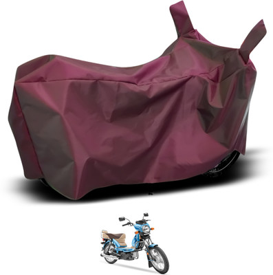 GOSHIV-car and bike accessories Waterproof Two Wheeler Cover for TVS(XL 100, Maroon)
