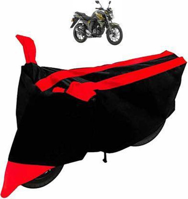 Creative Designz Waterproof Two Wheeler Cover for Yamaha(FZ-S, Red, Black)
