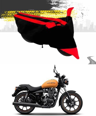 Ascension Two Wheeler Cover for Royal Enfield(Thunderbird 350, Red, Black)