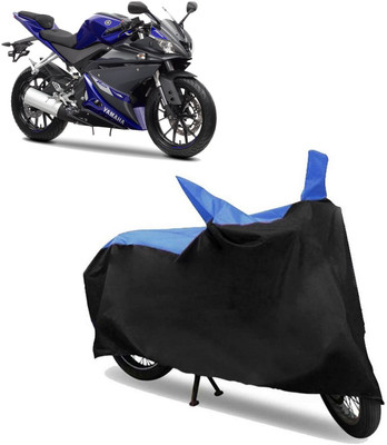 ABS AUTO TREND Two Wheeler Cover for Yamaha(YZF R15 S, Blue, Black)