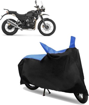 ABS AUTO TREND Two Wheeler Cover for Royal Enfield(Himalayan, Blue, Black)