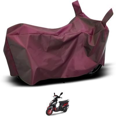 GOSHIV-car and bike accessories Waterproof Two Wheeler Cover for Mahindra(Rodeo UZO, Maroon)