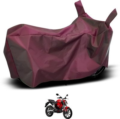 GOSHIV-car and bike accessories Waterproof Two Wheeler Cover for Revolt(RV 400, Maroon)