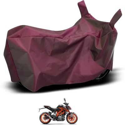 GOSHIV-car and bike accessories Waterproof Two Wheeler Cover for KTM(250 Duke, Maroon)