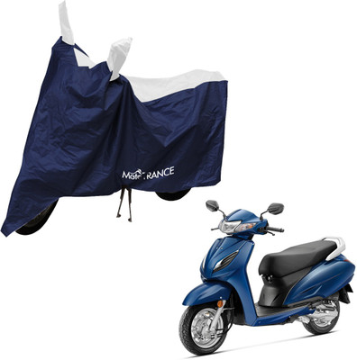 62% OFF on MOTOTRANCE Two Wheeler Cover for Honda(Activa, Blue, Silver)