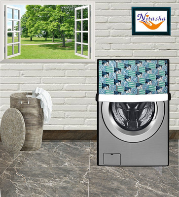 Nitasha Front Loading Washing Machine  Cover(Width: 57 cm, Multicolor)