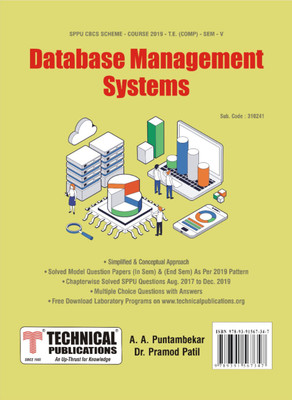 Database Management Systems for SPPU 19 Course (TE - SEM V - COMP. - 310241)(Paperback, A. A. Puntambrkar, Dr. Pramod Patil)