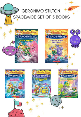 GERONIMO STILTON SPACEMICE SET OF 5 BOOKS(BOXSET, GERONIMO STILTON)