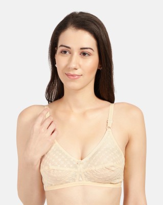 Sonari Women T-Shirt Non Padded Bra(Beige)