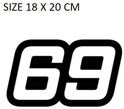 KHUTWARA Sticker & Decal for Car & Bike(Black)