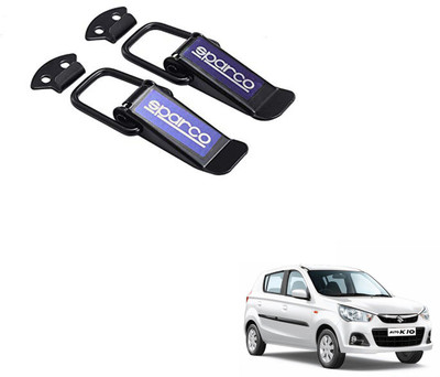 SEMAPHORE Metal Bumper Hook Lock Car Toggle Clip for Alto K10 Locking Carabiner(Black)