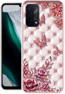 PINKZAP Back Cover for Oppo A74 5G(Multicolor, Grip Case, Silicon, Pack of: 1)