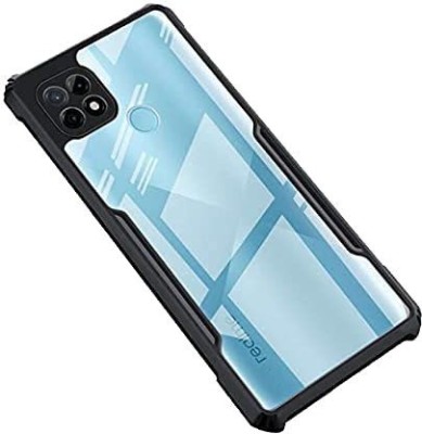 Hyper Back Cover for Realme C12, Realme Narzo 20, Realme Narzo 30A, Realme C25, Realme C25s(Black, Shock Proof, Pack of: 1)