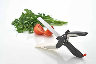 Hirparas Tech Enterprise Clever Cutter 2 in 1 Food Chopper Slicer Dicer Vegetable Fruit Cutter Vegetable & Fruit Slicer(1)