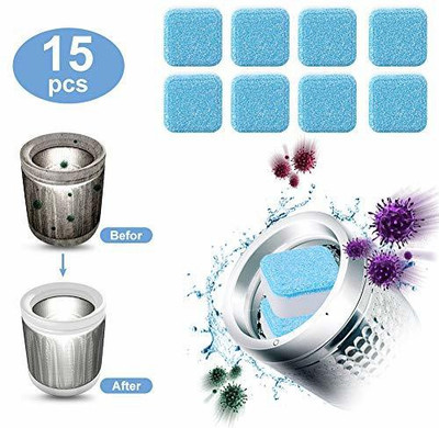 SarjuZone Washing Machine Cleaner Deep Cleaning Detergent Effervescent Tablet for Perfectly Cleaning Dishwashing Detergent(15 ml)