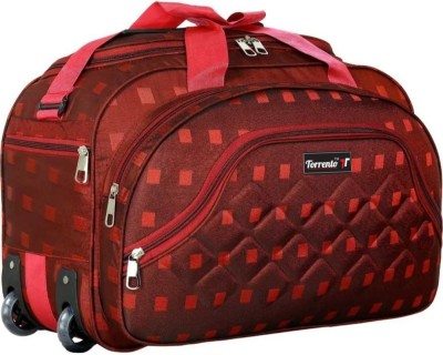 TORRENTO (Expandable) STYLISH DUFFEL IN BEST QUALITY FABRIC TRAVELLING TWO WHEEL Duffel With Wheels (Strolley)