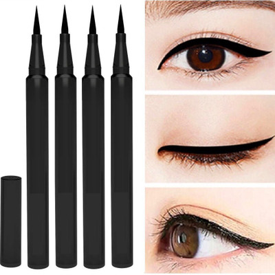 ADJD MATTE FINISH WATER PROOF & SMUDGE PROOF SKETCH EYE LINER PACK OF 4 10 g(BLACK)