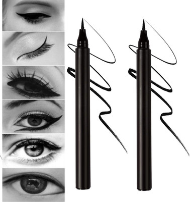 tanvi27 PERFECT MATTE FINISH LONG LASTING SKETCH EYE LINER COMBO 5 g(BLACK)