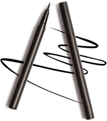 ADJD Pen No-Skip Eyeliner, Satin Finish, Waterproof Formula, Eye Liner Makeup 2 g(BLACK)