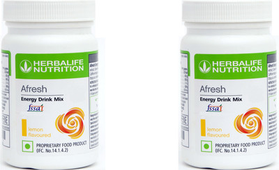 HERBALIFE Afresh Energy Drink Mix - LEMON And LEMON Energy Bars(100 g, AFRESH - LEMON, AFRESH - LEMON)