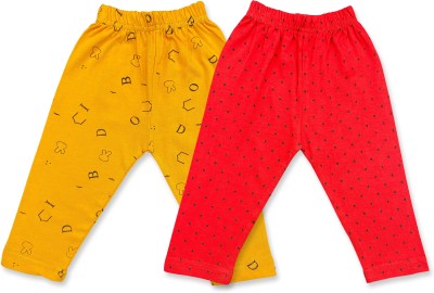 Miss & Chief Legging For Baby Girls(Red Pack of 2)