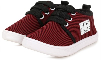 Girls Clubs Boys Lace Sneakers(Maroon)