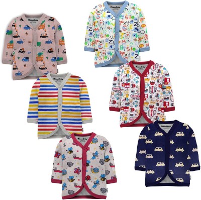 Baby Needs Vest For Baby Boys & Baby Girls Cotton Blend(Multicolor, Pack of 6)