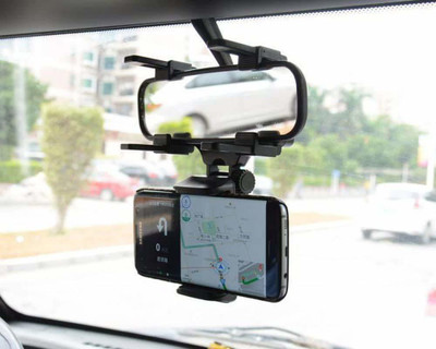 keeva Car Mobile Holder for Windshield(Black)