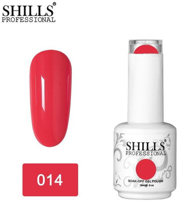 Shills Professional Soak Off UV/LED Gel Polish RED 014
