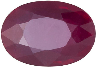 Takshila Gems Natural Ruby Stone / Manik Stone 7.25 Ratti / 6.52 Carat Lab Certified Ruby Stone