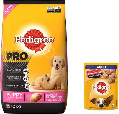 Large breed new arrivals puppy food pedigree
